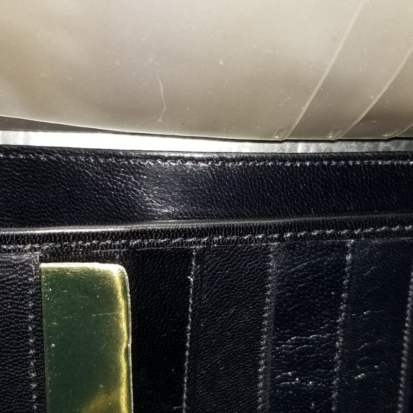 Sharif Bright Snakeskin Leather Pocketbook Wallet - Picture 3 of 7